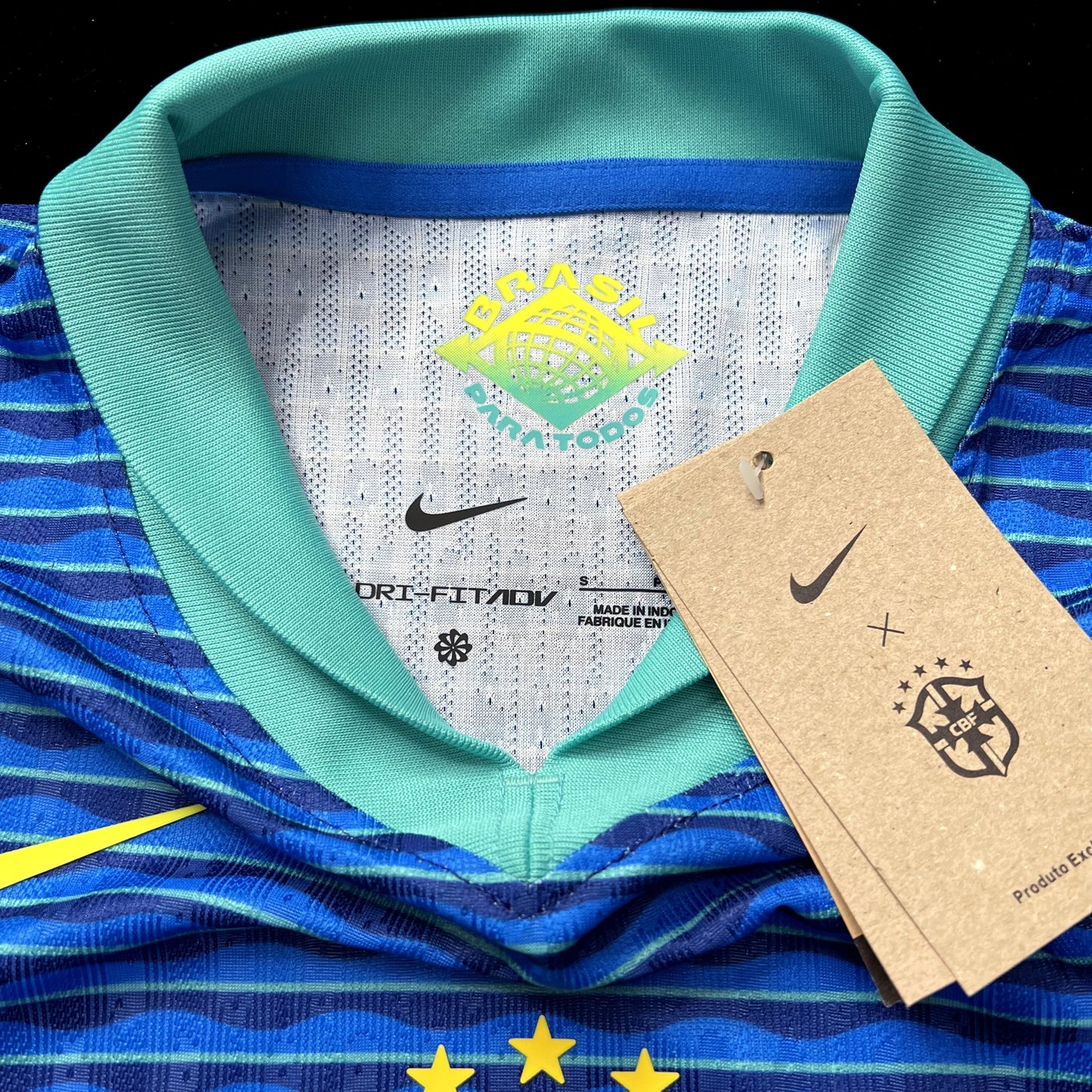 Brazil 2024 away player version jersey