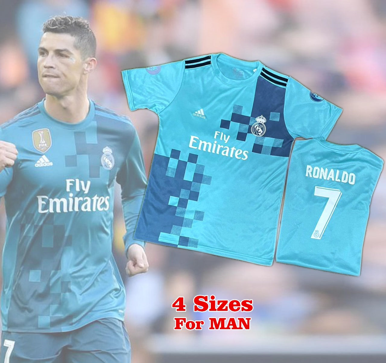 قميص ريال مدريد رونالدو 17/18