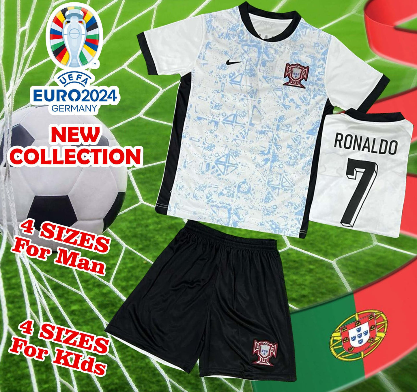 Portugal Ronaldo Euro 24 away
