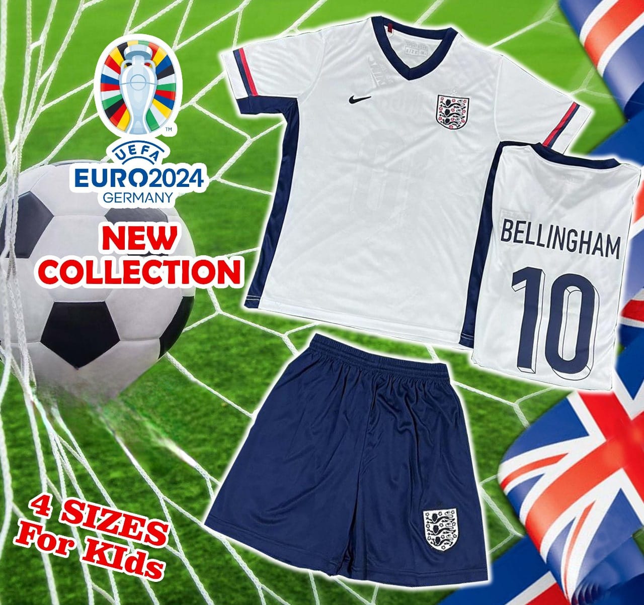 England Bellingham Euro 24 home