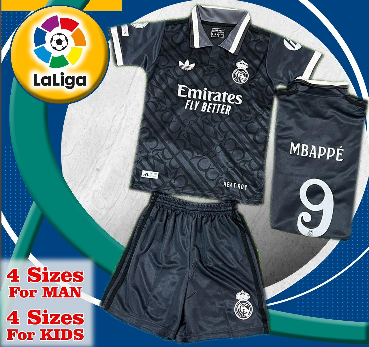 Real Madrid 24/25 third