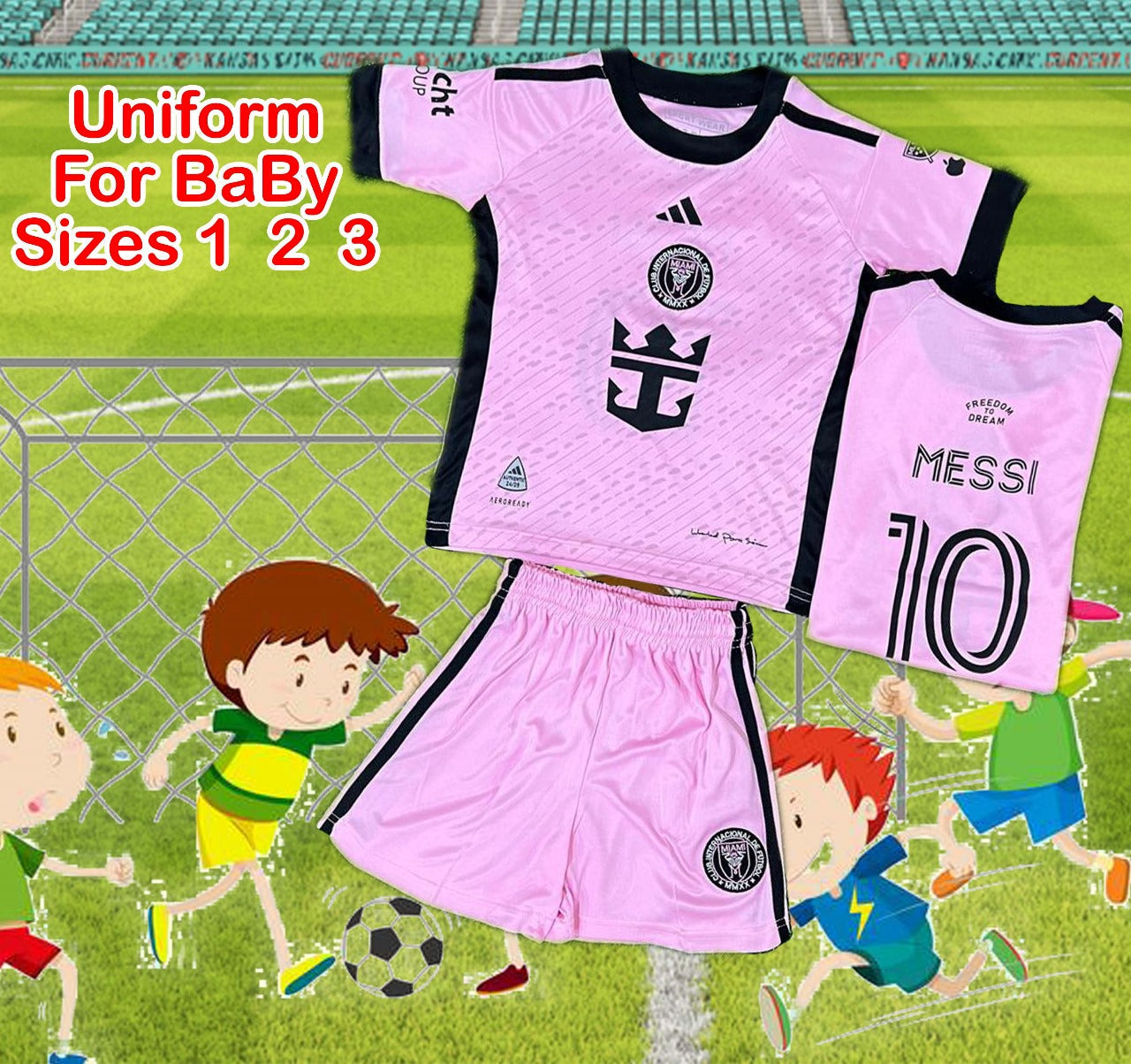 Messi Miami baby kit