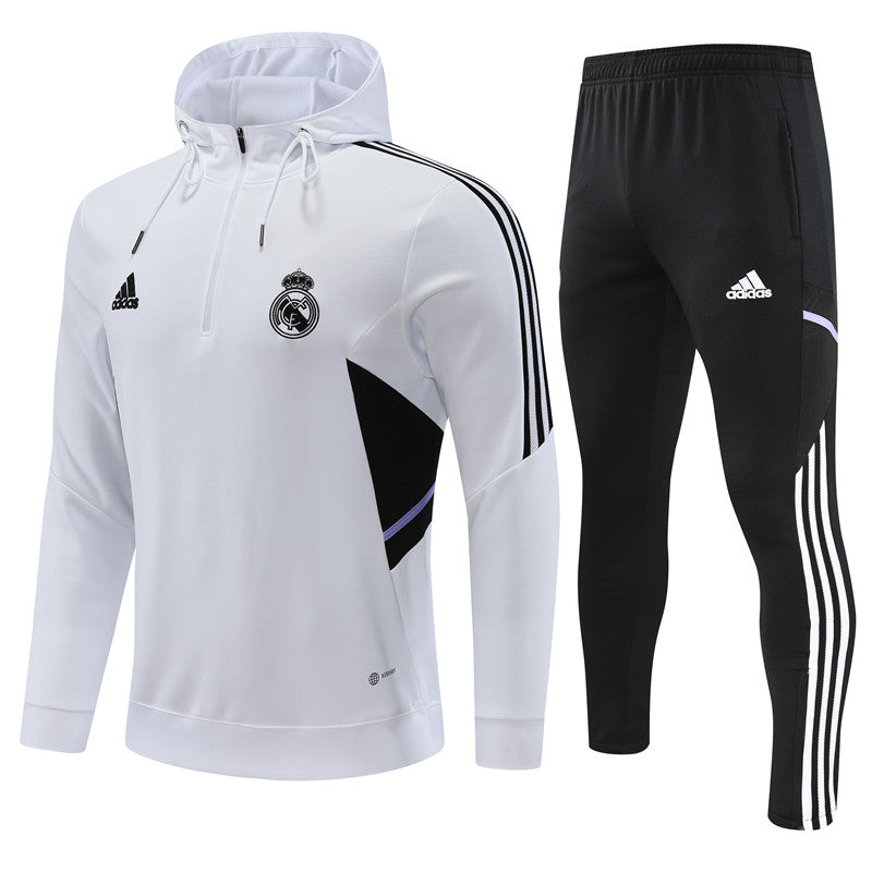 Real Madrid white tracksuit