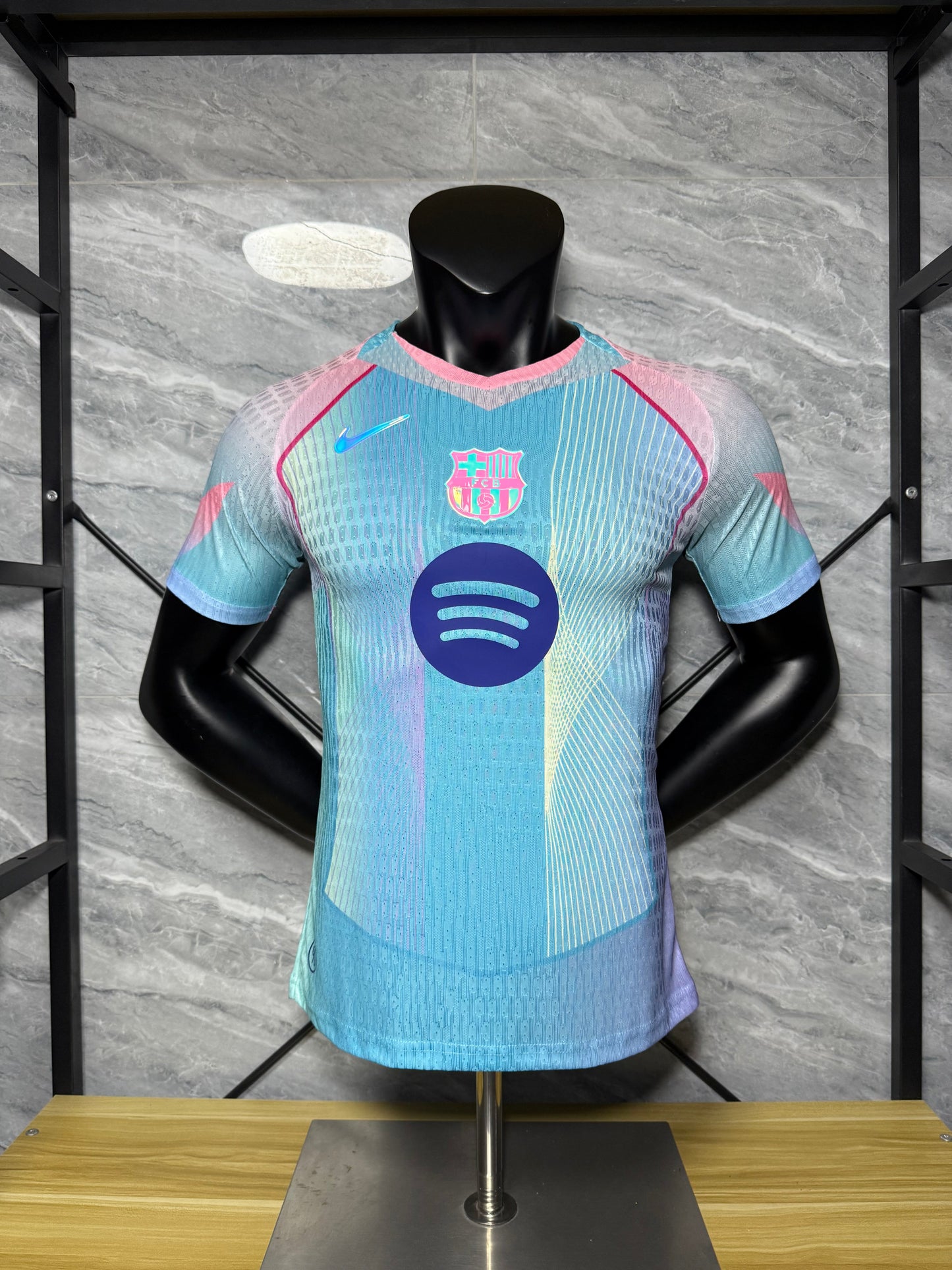 Barcelona special blue 25/26 player version jersey