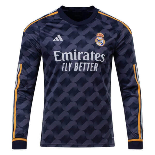 Real Madrid away 23/24 long sleeve jersey