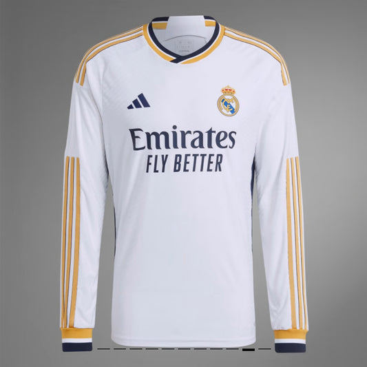 Real Madrid home 23/24 long sleeve kit