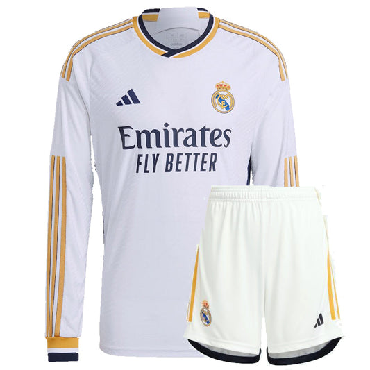 Real Madrid home 23/24 long sleeve kit