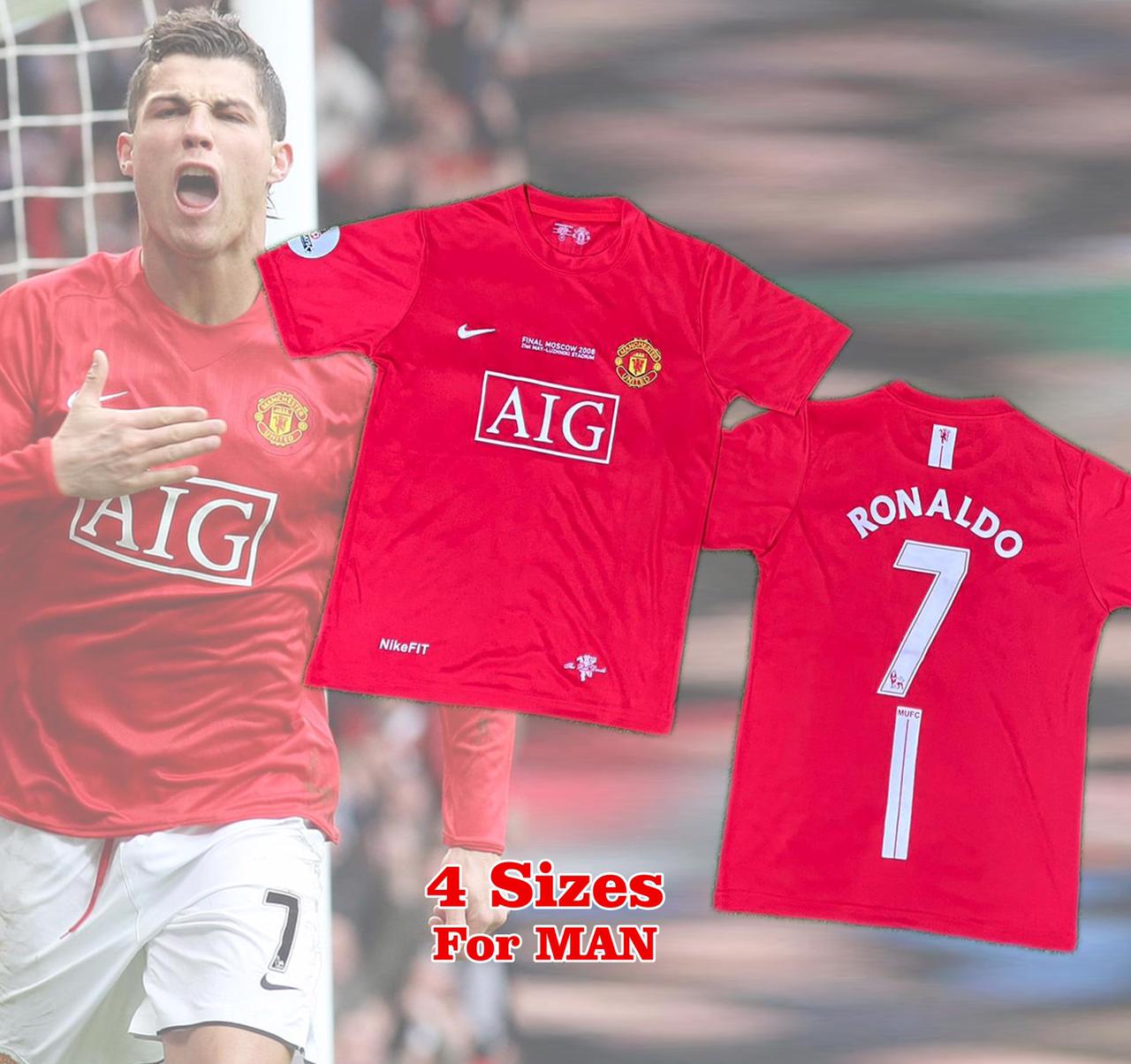 Man United Ronaldo 07-08 jersey