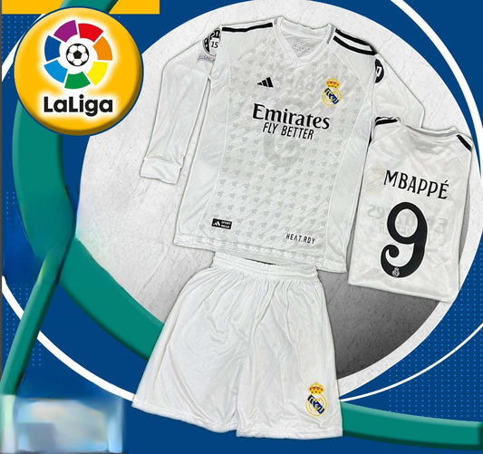 Real Madrid home long sleeve kit