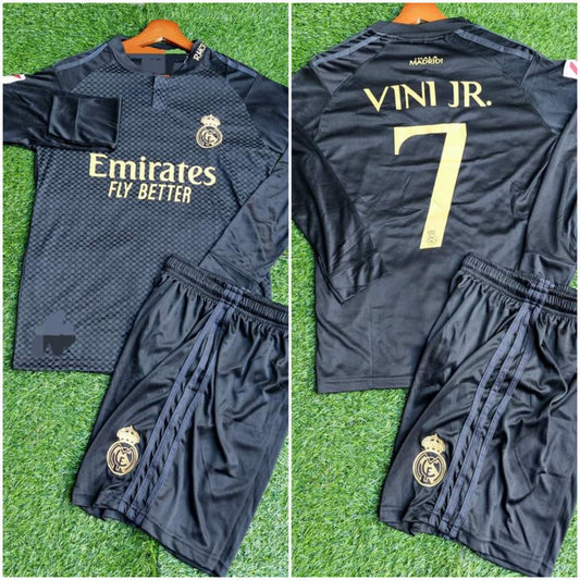 Real black Vini long sleeve kit
