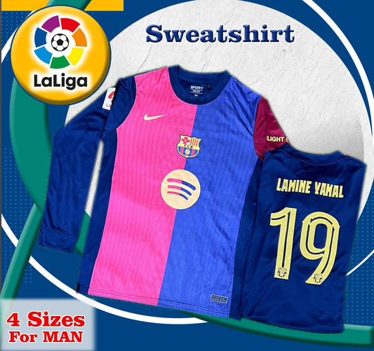 Barcelona home long sleeve jersey