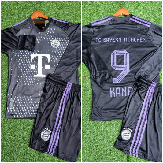 Bayern black long sleeve kit