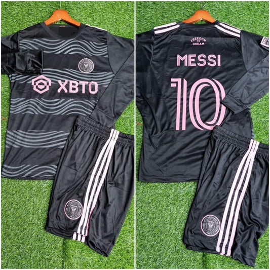 Messi Miami long sleeve kit