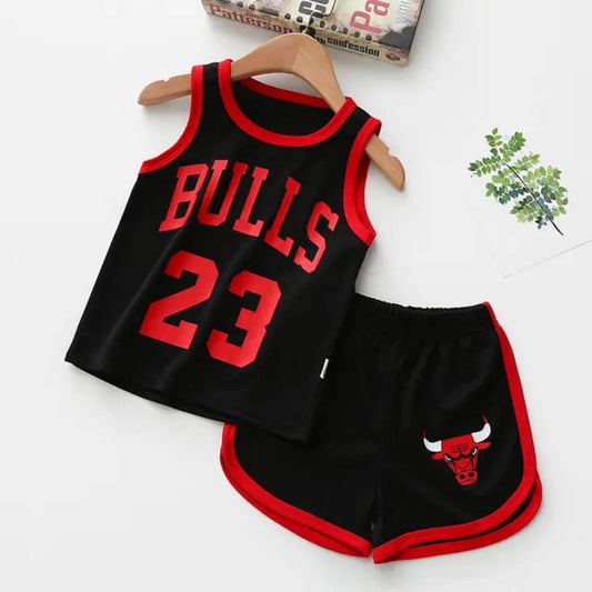 Baby basketball black kit