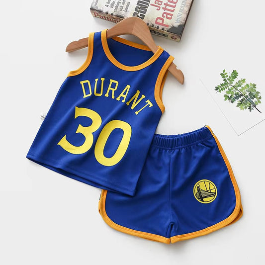 Baby basketball blue kit
