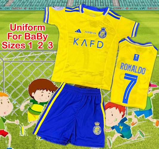 طقم رونالدو النصر للأطفال