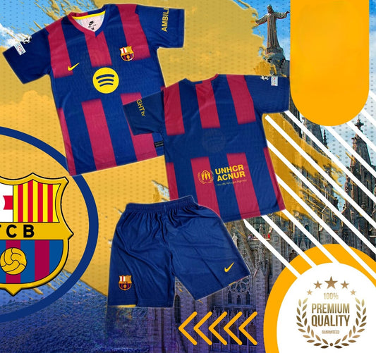 Barca 25-26 home kit high quality
