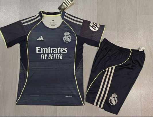 Real Madrid away 25-26 Fan version kit