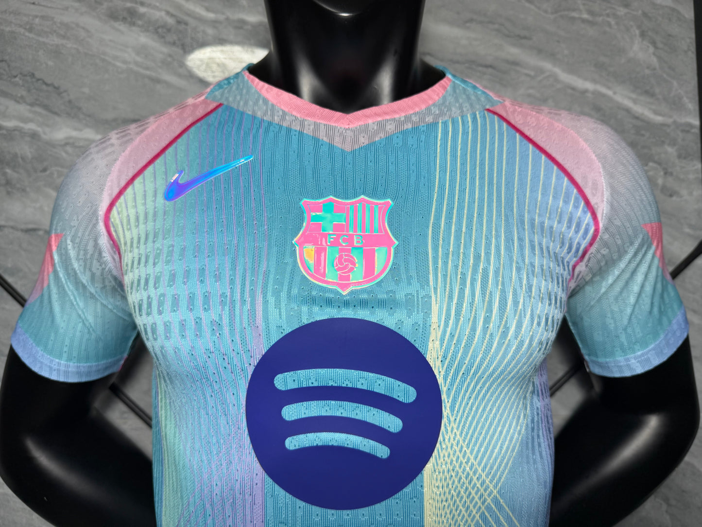 Barcelona special blue 25/26 player version jersey