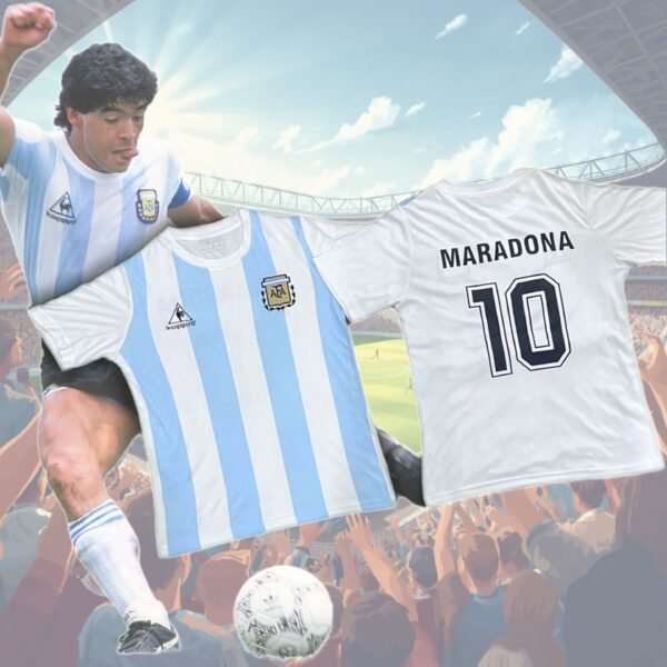 Argentina 1986 Maradona jersey
