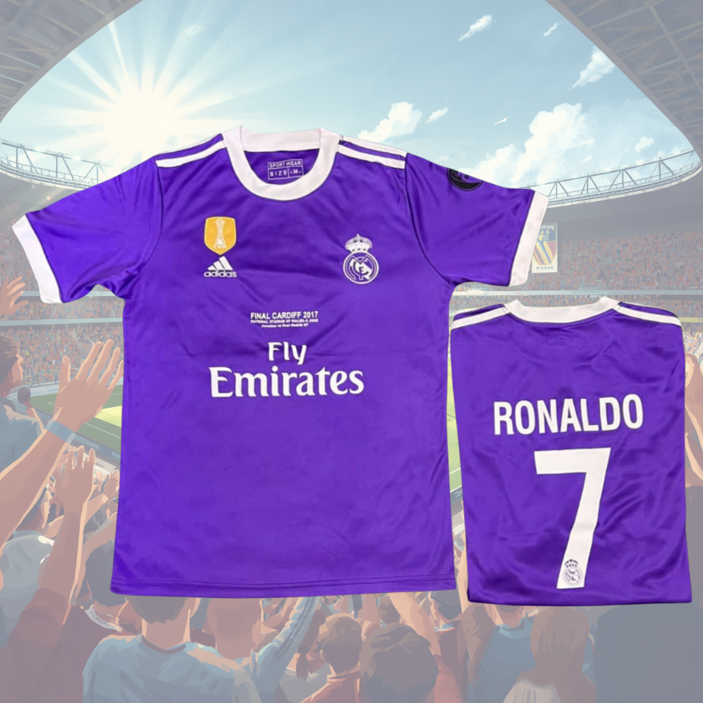 Ronaldo Real Madrid purple