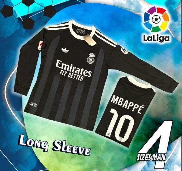Real Madrid 25/26 away long sleeve jersey