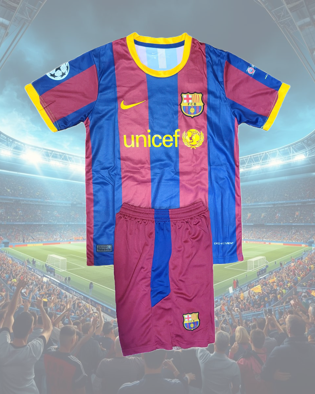 Barcelona Messi retro kit